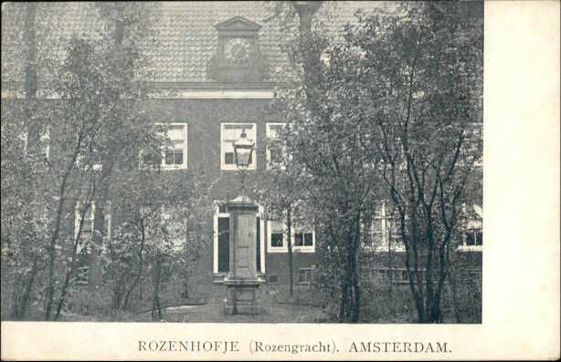 Rozenhofje, Rozengracht. Amsterdam