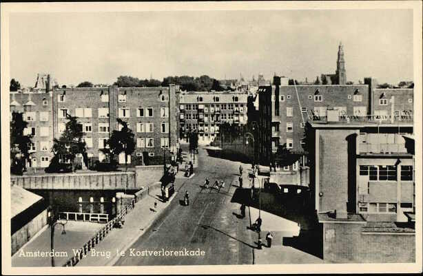 Amsterdam W.,  Brug 1e Kostverlorenkade