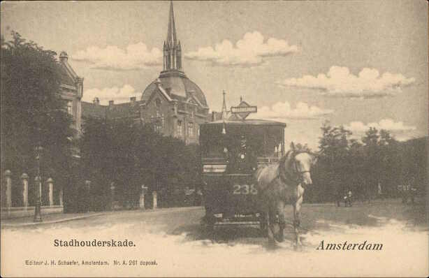 Stadhouderskade. Amsterdam.