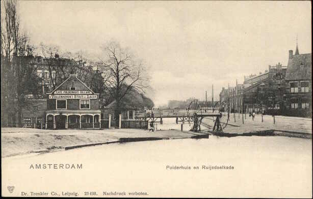 Amsterdam, Polderhuis en Ruysdaelkade
