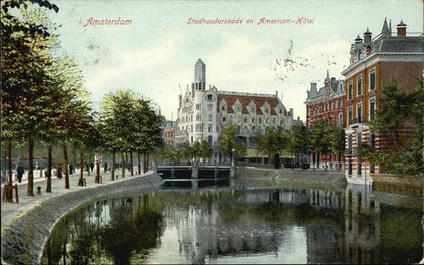 Amsterdam Stadhouderskade en American-Htel