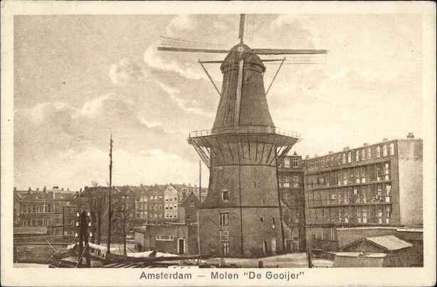 Amsterdam - Molen ''De Gooijer''