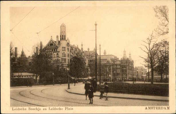Leidsche Boschje en Leidseplein, Amsterdam