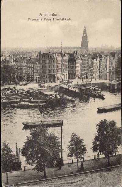 Amsterdam Panorama Prins Hendrikkade