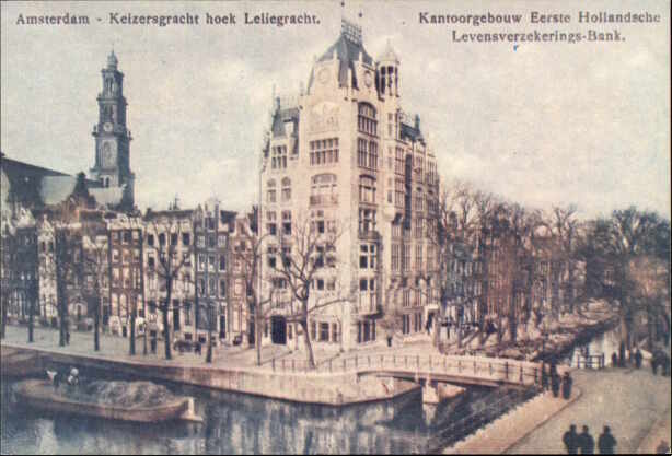 Amsterdam Keizersgracht hoek Leliegracht