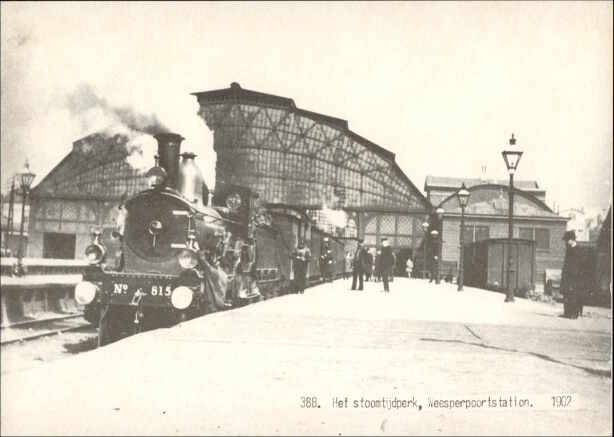 388 Het stoomtijdperk, Weesperpoortstation 1902