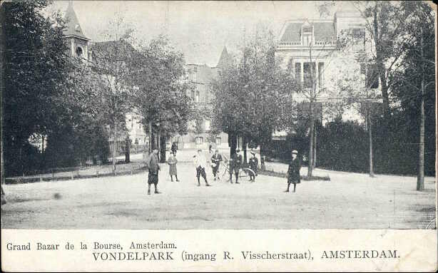 Vondelpark ( ingang R. Visscherstraat), Amsterdam
